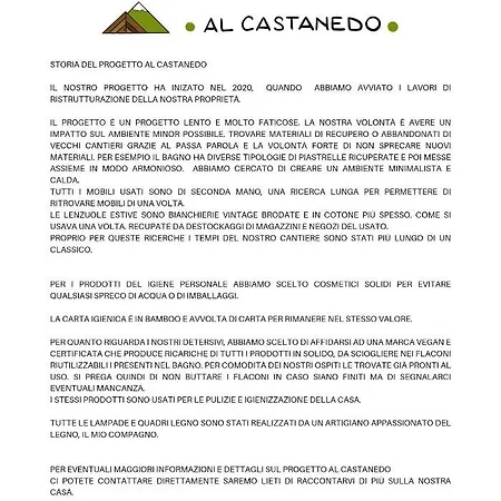 Alojamento de Turismo Selvagem Al Castanedo Domodossola